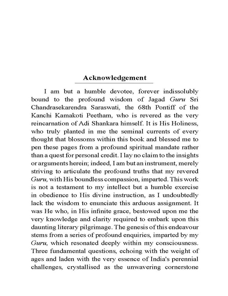 Anti-Abrahamism: India Towards Bharat