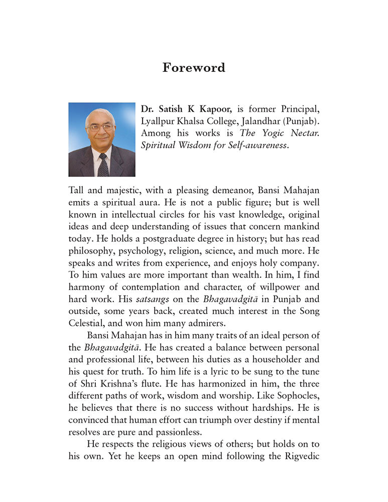 The Life and Experiences of Bansi Mahajan (A Truth-Seeker): Insights In To Motivation, Psychology, and Spirituality