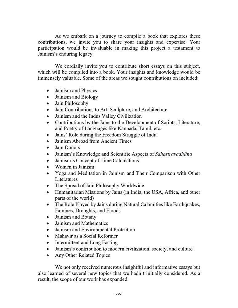 Significant Contributions of Jainism (Volume 1)