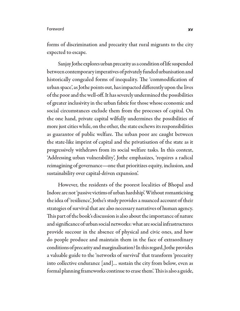 Urban Vulnerability: Inequality and Resilience in Indian Cities