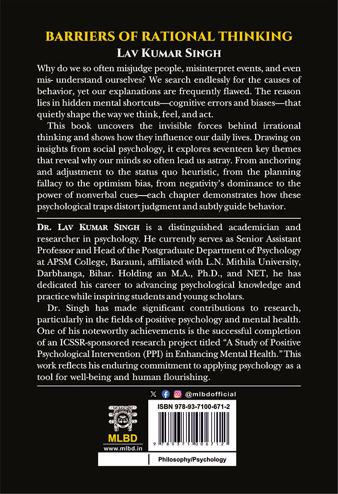 Barriers of Rational Thinking