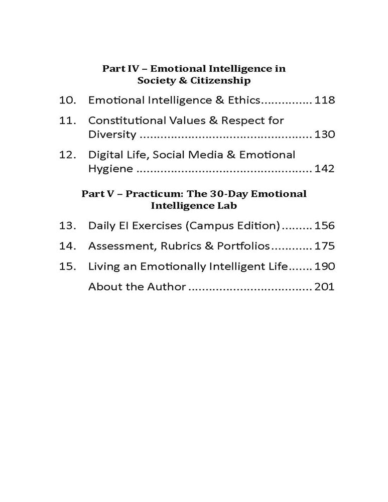 The Art of Emotional Intelligence: Science, Values and the Craft of Relationships in Everyday Life