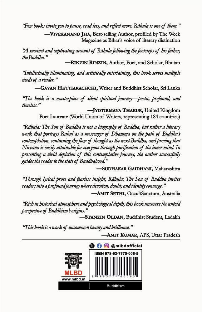 Rahula the Son of Buddha: A Tale of a Path Without Footprints — From Royal Heir to Enlightened Disciple