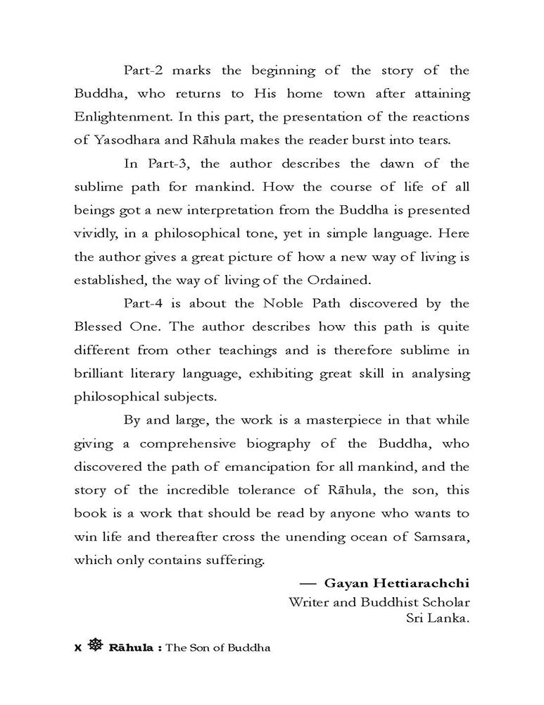 Rahula the Son of Buddha: A Tale of a Path Without Footprints — From Royal Heir to Enlightened Disciple
