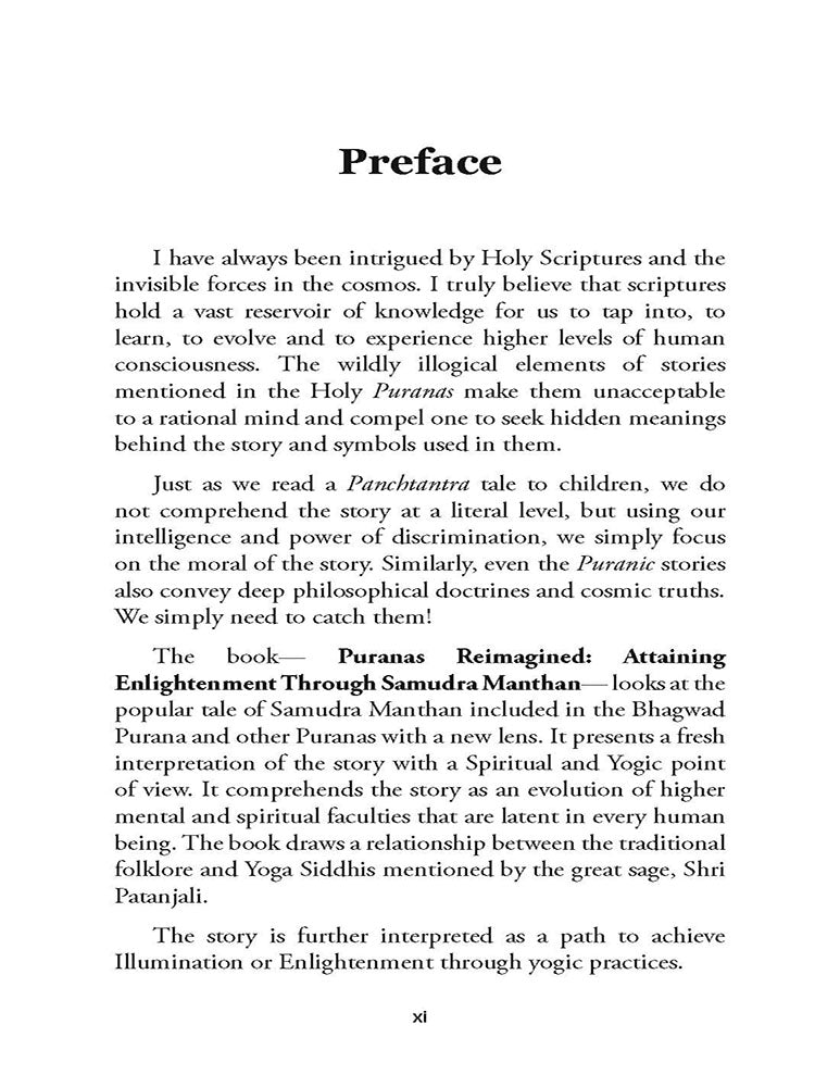 Puranas Reimagined: Attaining Enlightenment Through Samudra Manthan (From Outer Churning to Inner Awakening from Seeking Treasures to Discovering the Self)