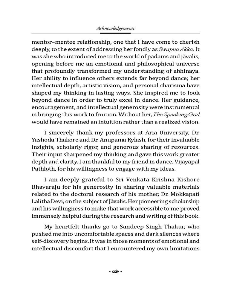 The Speaking God: Masculine Archetypes in Telugu Padams and Javalis