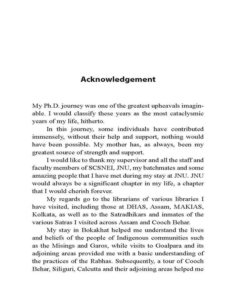 Region, Religion and Trance : Visnu and Sakti Worship in Bengal and Assam