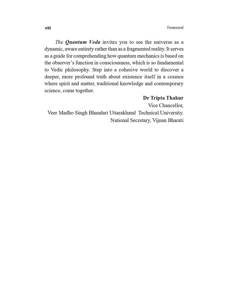 The Quantum Veda: How Ancient Indian Wisdom Predicts Modern Science!