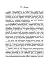 Five Comparative Studies of Sole Humanism