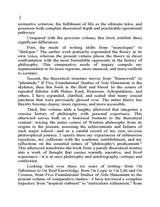 Five Comparative Studies of Sole Humanism