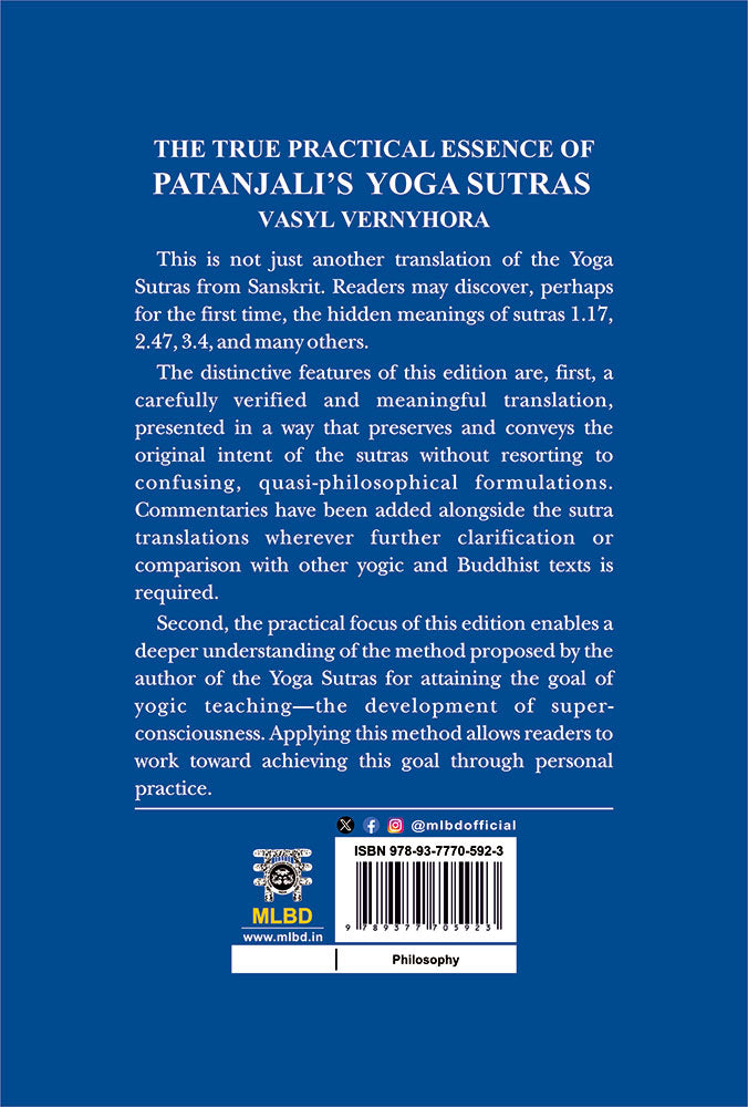 The True Practical Essence of Patanjali’s Yoga Sutras