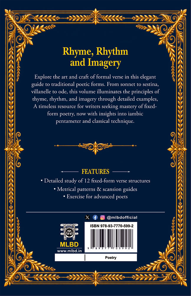 Rhyme, Rhythm and Imagery: Fixed-Form Verses for Advanced Learners of Formal Verse