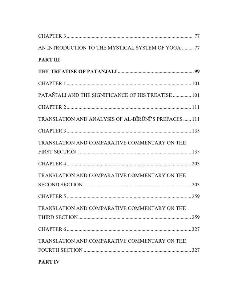 Kitab Batanjali Al-Biruni's Commentary on Patanjali's Yoga-Sutra: An Introduction, Translation, and Comparative Commentary
