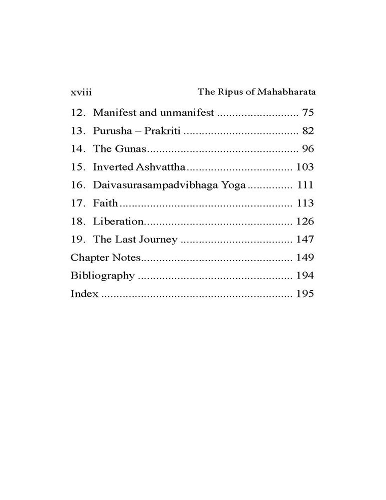 The Ripus of Mahabharata