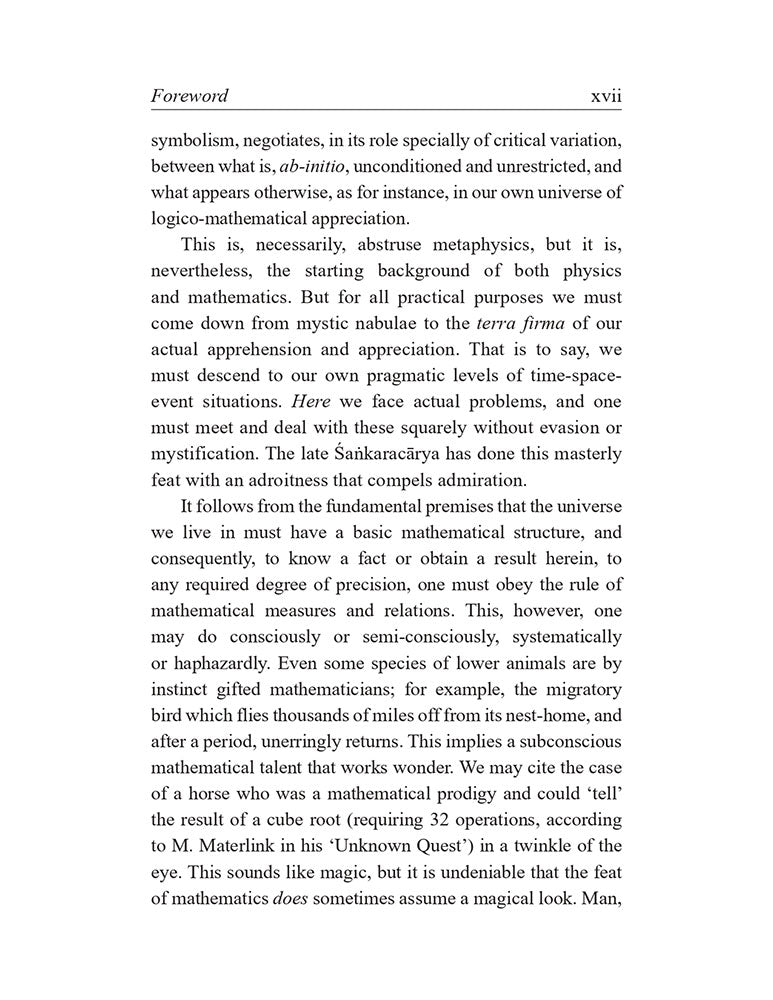 Vedic Mathematics Or Sixteen Simple Mathematical Formulae from The Vedas (For One-line Answers to All Mathematical Problems)