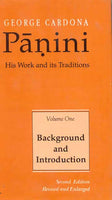 Panini (Vol. I): His work and Its Traditions