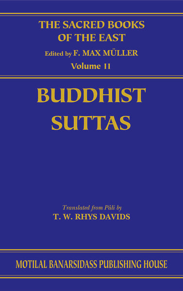 Buddhist Suttas (SBE Vol. 11)
