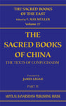 Sacred Books of China Part iv (SBE Vol. 27)