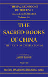 Sacred Books of China Part iv (SBE Vol. 28)
